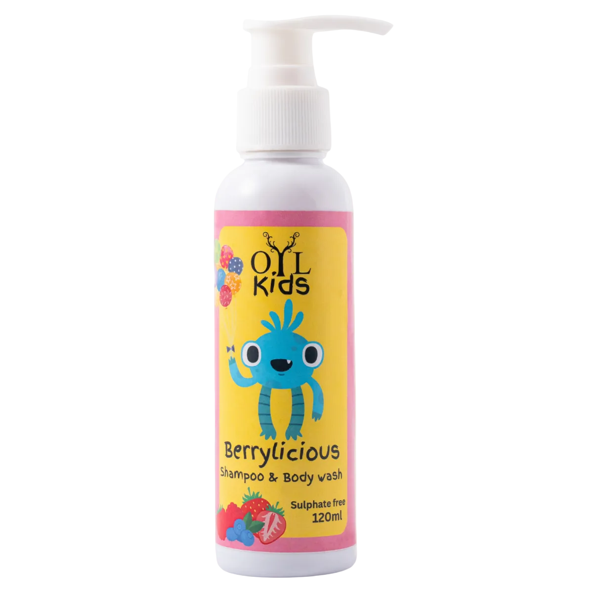 Berrylicious Kids Shampoo & Body Wash 120ML