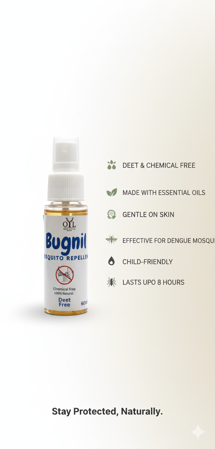 BUGNIL Natural Mosquito Repellent 60ml