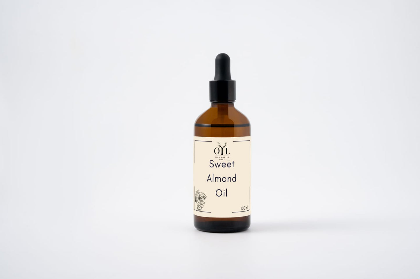 Sweet Almond Oil(Prunus Amygdalus Dulcis)‭ں‬‭ﯾﺮﯿﺷ‬ ‭ﻡﺍﺩﺎﺑ‬ ‭ﻦﻏﻭﺭ‬ 100ML