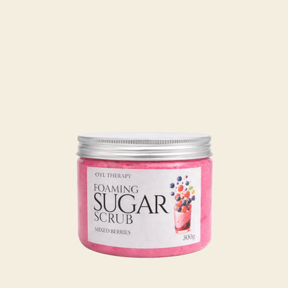 Foaming Sugar Scrub (Mixed Berries) 300g